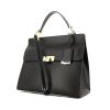 Balenciaga Dix handbag in black leather - 00pp thumbnail