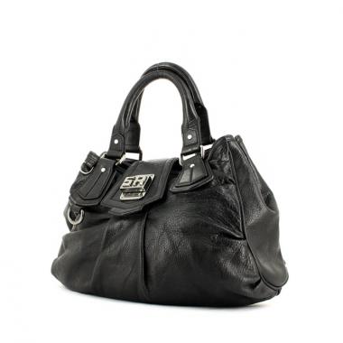 Borsa in pelle nera