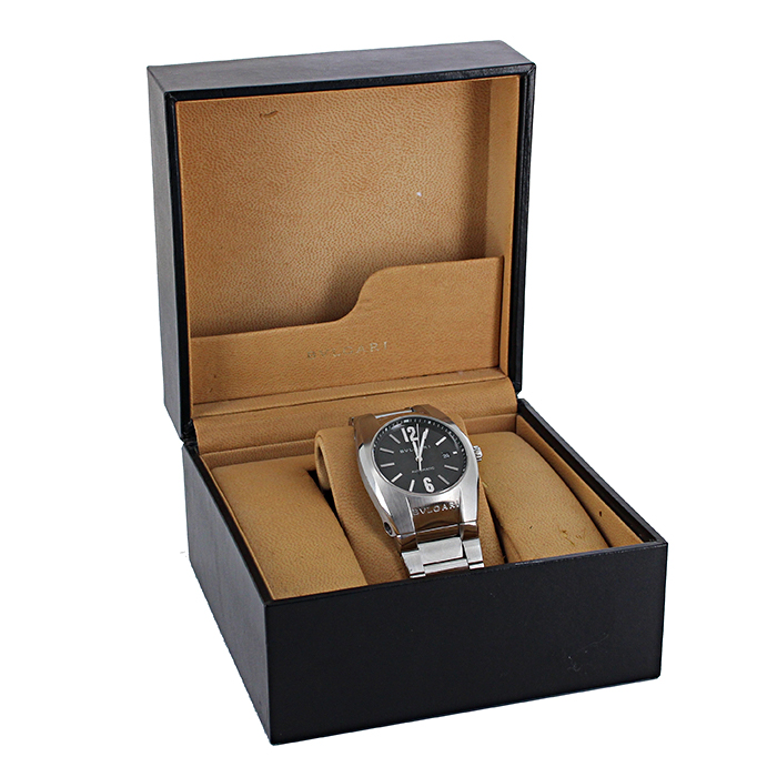Bulgari Ergon watch in stainless steel Ref:  EG40S Ref:  2000