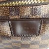 Bolso de mano Louis Vuitton en lona a cuadros y cuero marrón - Detail D3 thumbnail