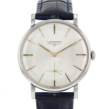 Montre Longines en acier Vers  1960