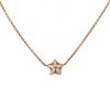 Fred Miss Fred Star necklace in pink gold and diamonds - 00pp thumbnail
