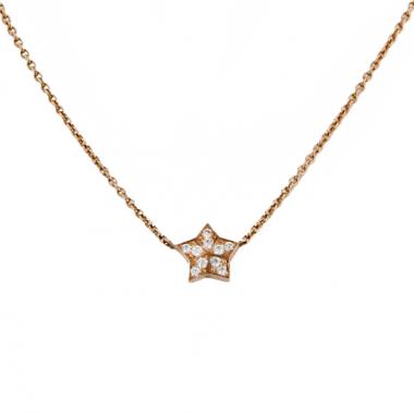 Collar Fred Miss Fred Star en oro rosa y diamantes