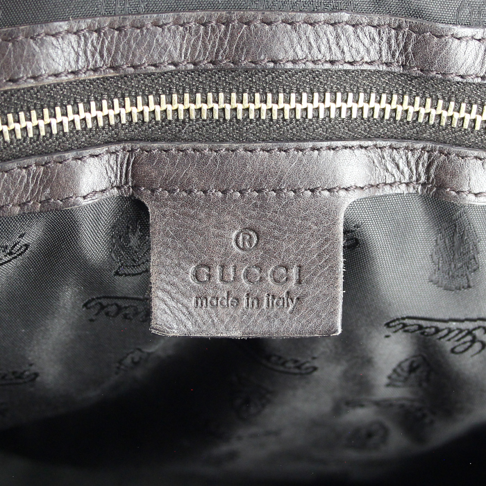 Borsa in pitone marrone - Detail D4