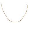 Cartier Diamant Léger necklace in pink gold and diamonds - 00pp thumbnail