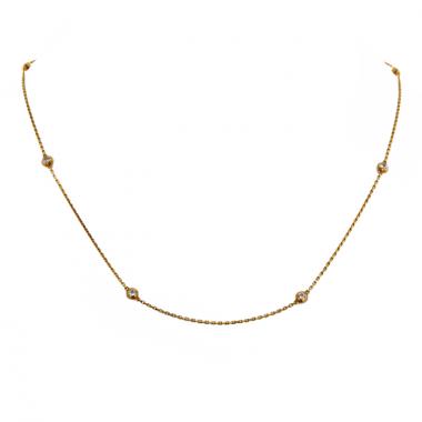 Collana Cartier Diamant Léger in oro rosa e diamanti