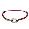 Bracelet Dinh Van Cible en or blanc et diamants - 00pp thumbnail