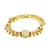 Piaget Possession flexible bracelet in yellow gold and diamonds - 00pp thumbnail