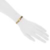 Piaget Possession flexible bracelet in yellow gold and diamonds - Detail D1 thumbnail