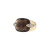 Pomellato Pin Up ring in pink gold,  smoked quartz and diamonds - 00pp thumbnail