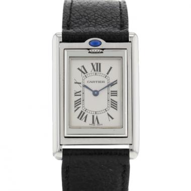 Orologio Cartier Tank Basculante in acciaio Ref :  2405 Circa  2000