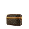 Louis Vuitton Compiègne pouch in brown monogram canvas and natural leather - 00pp thumbnail