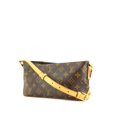 Trotteur in tela monogram e pelle naturale