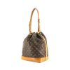 Louis Vuitton Grand Noé large model messenger bag in monogram canvas and natural leather - 00pp thumbnail