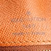 Bolso de mano Louis Vuitton Boulogne en lona Monogram revestida marrón y cuero natural - Detail D3 thumbnail