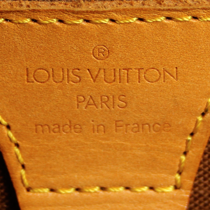 Sac à main Louis Vuitton Ellipse grand modèle en toile monogram et cuir naturel - Detail D3