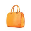 Borsa Louis Vuitton Pont Neuf in pelle Epi arancione - 00pp thumbnail
