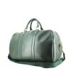 Bolsa de viaje Louis Vuitton Kendall en cuero taiga verde pino - 00pp thumbnail