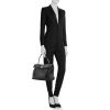 Yves Saint Laurent Muse Two handbag in black leather - Detail D2 thumbnail