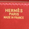 Hermes Birkin 35 cm handbag in red box leather - Detail D3 thumbnail