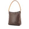 Louis Vuitton Looping large model handbag in monogram canvas and natural leather - 00pp thumbnail