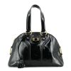 Yves Saint Laurent Muse handbag in black patent leather - 360 thumbnail