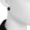 Bulgari Tronchetto earrings in white gold and amethyst - Detail D1 thumbnail