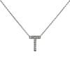 Tiffany & Co Wire necklace in platinium and diamonds - 00pp thumbnail