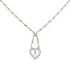 Collar Tiffany & Co en platino,  diamantes y perla - 00pp thumbnail
