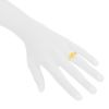 Anello aperto Tiffany & Co Full Heart in oro giallo e diamante - Detail D1 thumbnail