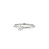 Tiffany & Co Setting solitaire ring in platinium and in diamond (0,23 carat) - 00pp thumbnail