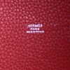 Hermes Picotin medium model handbag in red togo leather - Detail D3 thumbnail