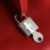Hermes Picotin medium model handbag in red togo leather - Detail D4 thumbnail