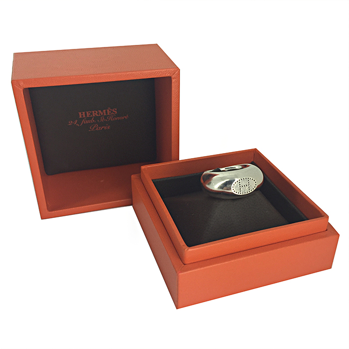 Bague Hermes en argent - Detail D2