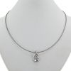 Fred Mouvementée necklace in white gold and diamond - 360 thumbnail
