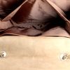Chanel 2.55 handbag in beige suede - Detail D4 thumbnail