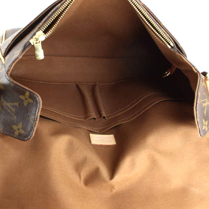 Borsa bisaccia in tela monogram - Detail D2