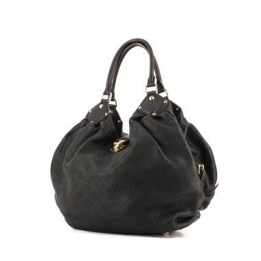 Bolso de mano Louis Vuitton modelo grande en cuero mahina marrón