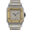Cartier Santos watch in gold and stainless steel Circa  2000 - 00pp thumbnail