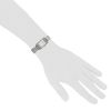 Hermes Tandem watch in stainless steel Circa  2000 - Detail D1 thumbnail