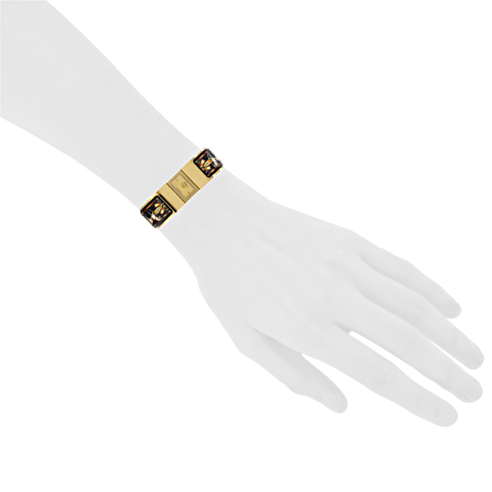Hermes Loquet watch in gold plated Circa 2000 - Detail D1