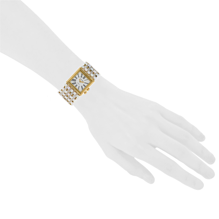 Chanel Mademoiselle watch in yellow gold Circa  1990 - Detail D1