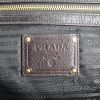 Bolso de mano Prada en piel de potro marrón - Detail D3 thumbnail