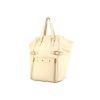 Saint Laurent Downtown large model handbag in white leather - 00pp thumbnail