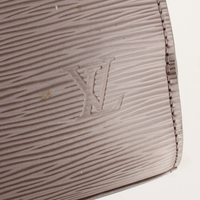 Bolso de mano Louis Vuitton Pont Neuf en cuero Epi parma - Detail D4