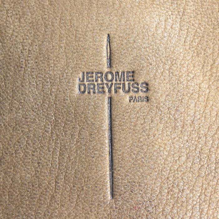 Jerome Dreyfuss handbag in brown leather - Detail D4