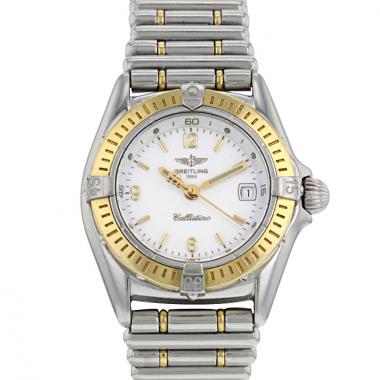 Orologio Breitling Callistino in oro e acciaio Circa  1990