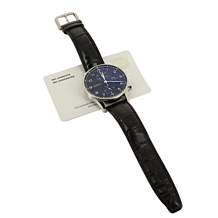 IWC Portuguese watch in stainless steel Circa  2011