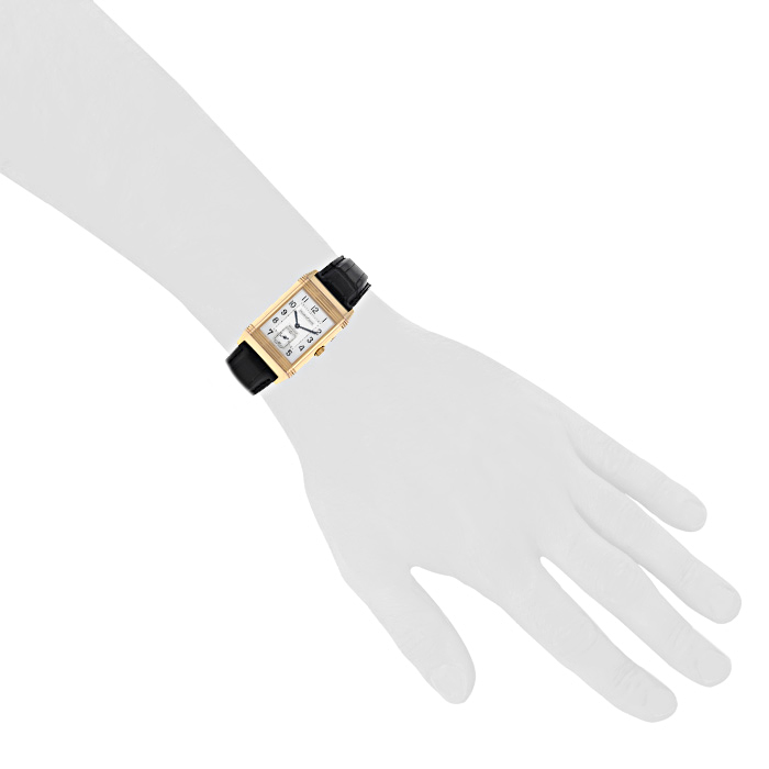Jaeger Lecoultre Reverso-Duoface watch in pink gold Ref: 270254 Circa 2015 - Detail D1