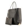 Alexander Wang shopping bag in black grained leather - 00pp thumbnail